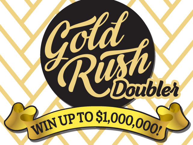$5 GOLD RUSH DOUBLER Florida scratch-off ticket