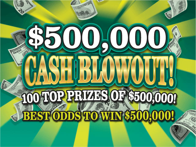 $500,000 CASH BLOWOUT! Florida scratch-off ticket
