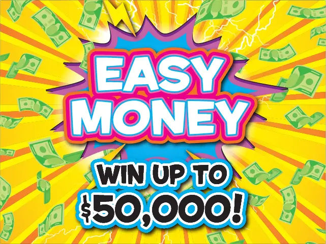 EASY MONEY Florida scratch-off ticket