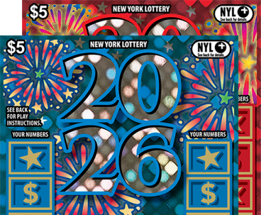 2026 New York scratch-off ticket