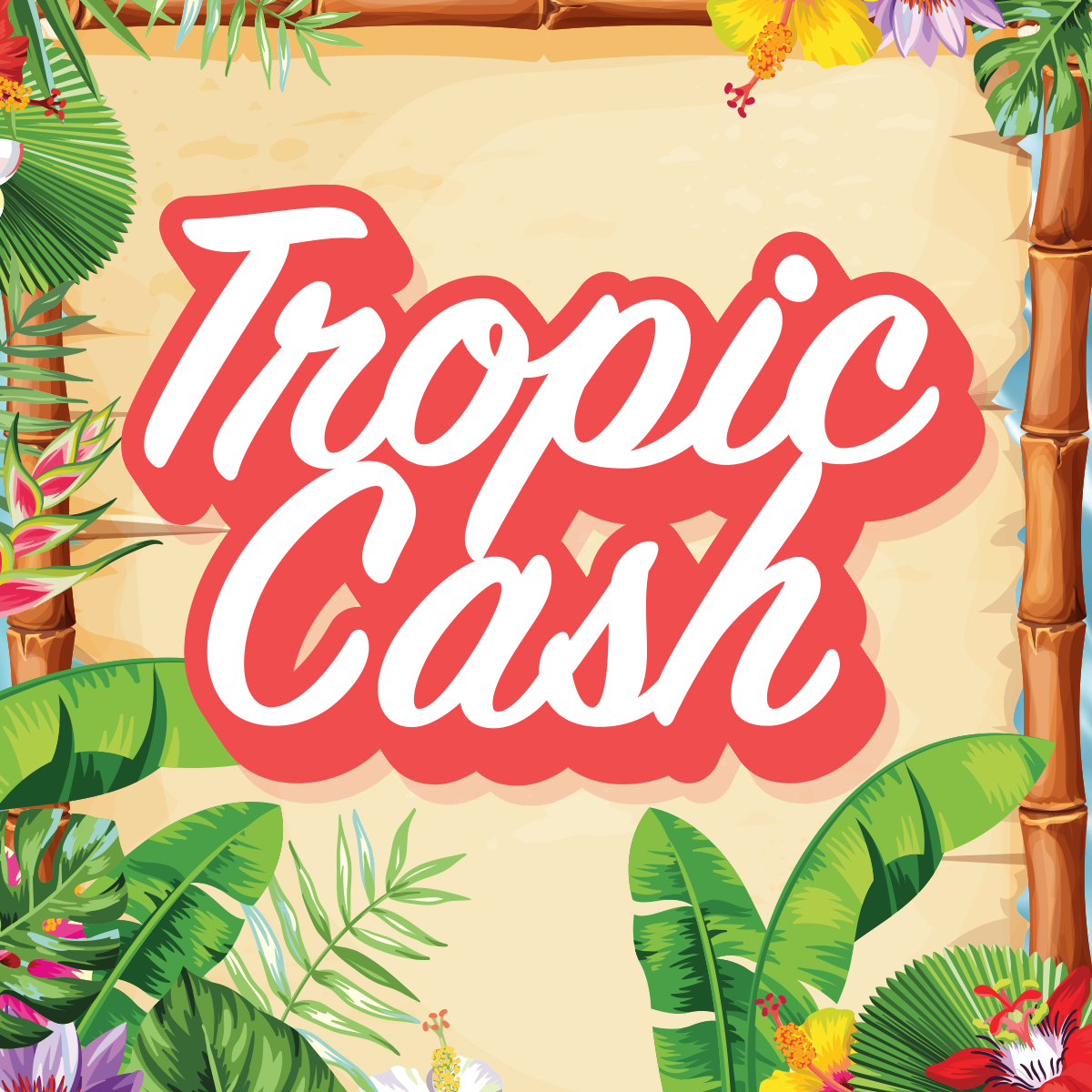 Tropic Cash Oregon scratch-off ticket