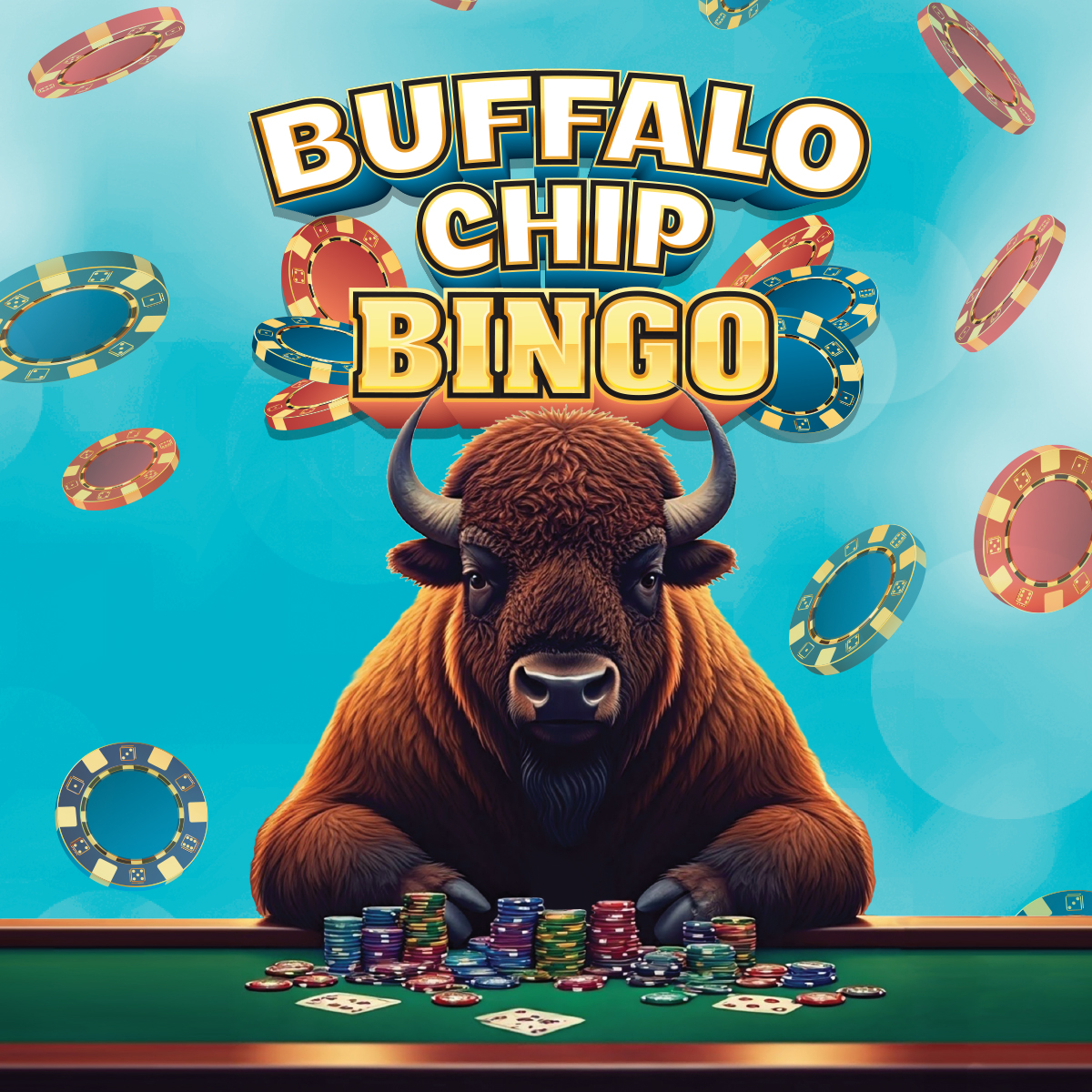 Buffalo Chip Bingo Oregon scratch-off ticket
