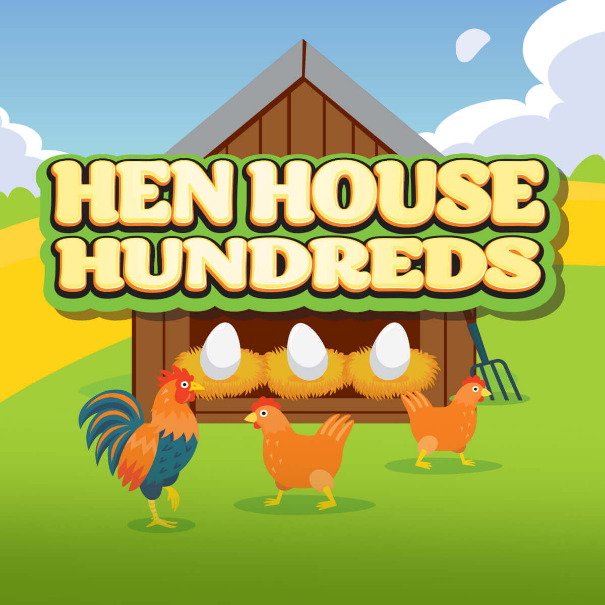 Hen House Hundreds Oregon scratch-off ticket