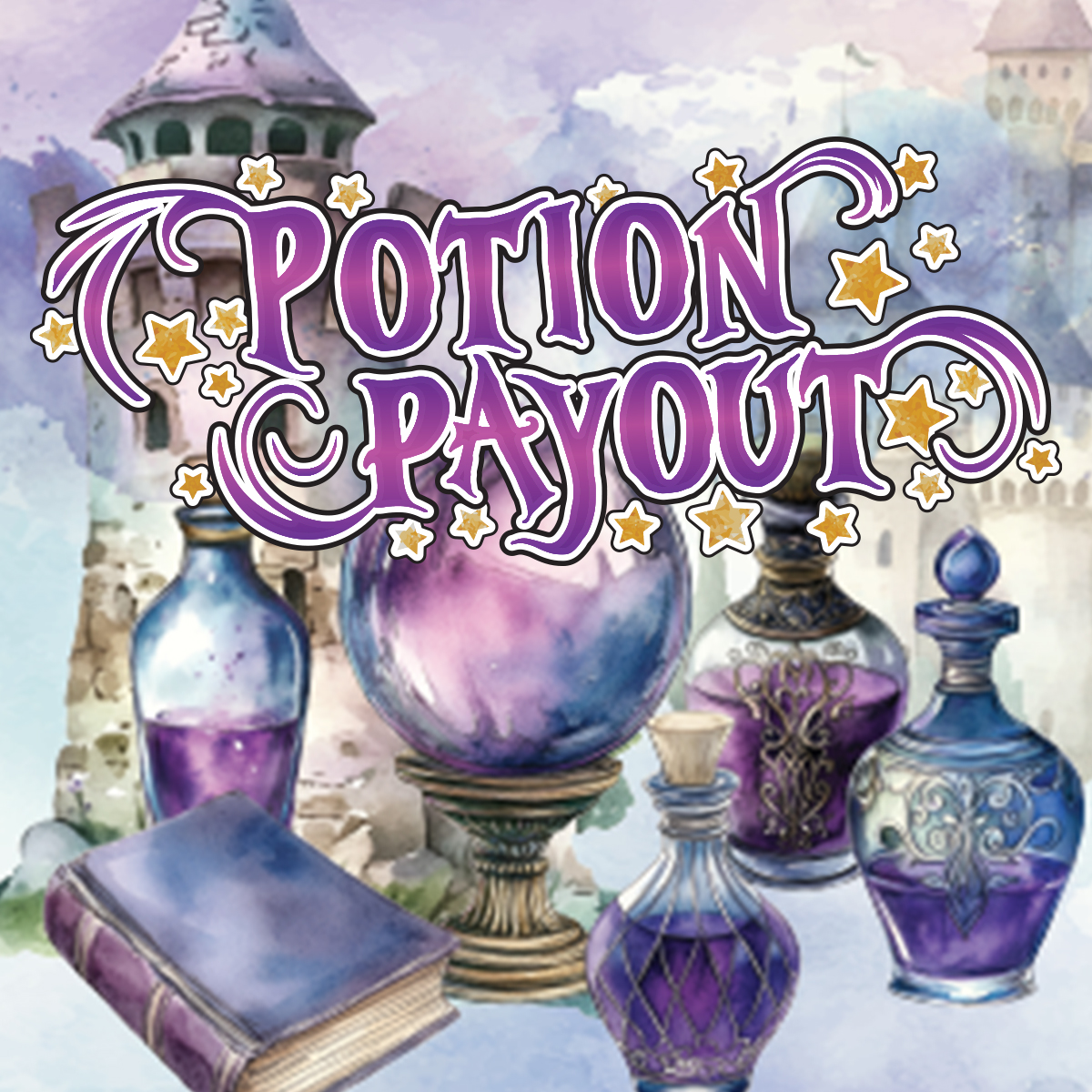 Potion Payout Oregon scratch-off ticket